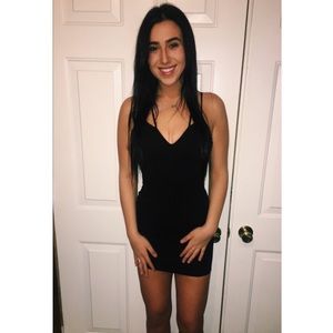 Black Windsor Bodycon Dress